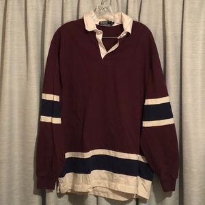 Vintage Ralph Lauren Polo rugby shirt size L